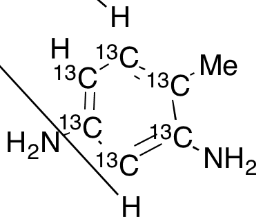 2,4-Diaminotoluene-13C6 - Chemical structure and product image