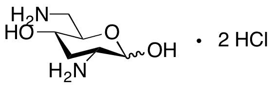 2,6-Diamino-2,3,6-trideoxy-D-ribo-Hexose Dihydrochloride - Chemical structure and product image