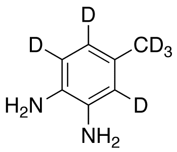 3,4-Diaminotoluene-d6 - Chemical structure and product image