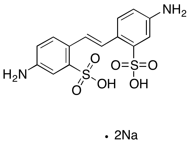 4,4-Diaminostilbene-2,2-disulfonic Acid Disodium Salt - Chemical structure and product image