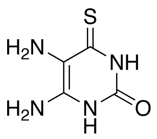 5,6-Diamino-4-thiouracil - Chemical structure and product image