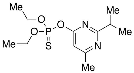 Diazinon - Chemical structure and product image