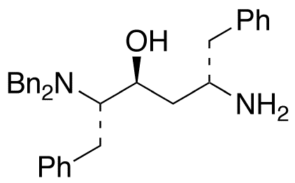 (2S,3S,5S)-2-(N,N-Dibenzylamino)-3-hydroxy-5-amino-1,6-diphenylhexane - Chemical structure and product image