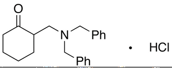 2-[(N,N-Dibenzylamino)methyl]cyclohexanone Hydrochloride - Chemical structure and product image