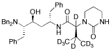 (S)-N-[(2S,4S,5S)-5-(Dibenzylamino)-4-hydroxy-1,6-diphenylhexan-2-yl]-3-methyl-2-(2-oxotetrahydropyrimidin-1(2H)-yl)butanamide-d8 - Chemical structure and product image