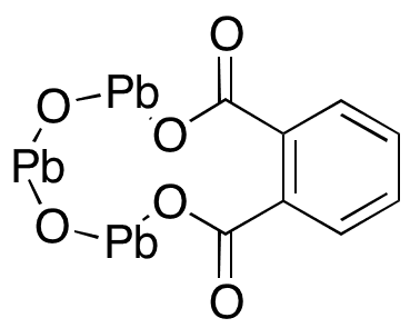 Dibasic Lead Phthalate - Chemical structure and product image