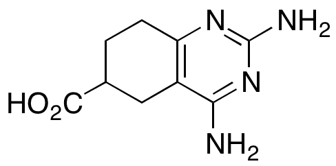 2,4-Diamino-5,6,7,8-tetrahydro-6-quinazolinecarboxylic Acid - Chemical structure and product image