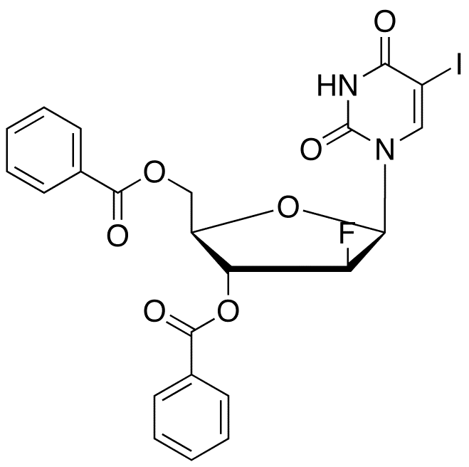 3,5-Di-O-benzoyl Fialuridine - Chemical structure and product image