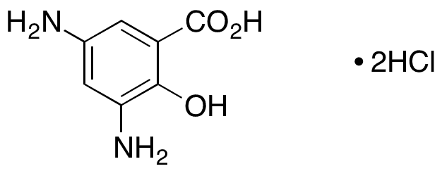 3,5-Diaminosalicylic Acid Dihydrochloride - Chemical structure and product image