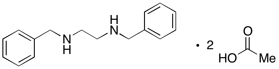 N,N-Dibenzylethylenediamine Diacetate Salt - Chemical structure and product image