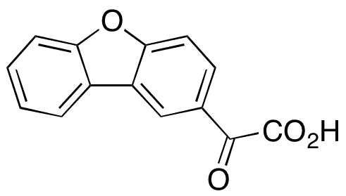 Dibenzofuran 2-Oxoacetic Acid - Chemical structure and product image