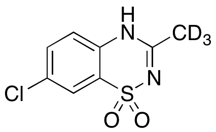 Diazoxide-d3 - Chemical structure and product image