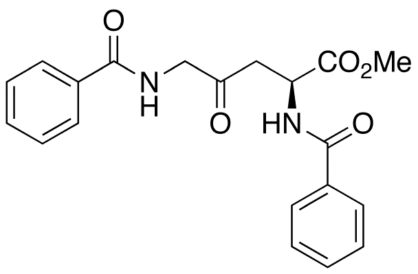 N2,N5-Dibenzoyl-4-oxo-L-ornithine Methyl Ester - Chemical structure and product image