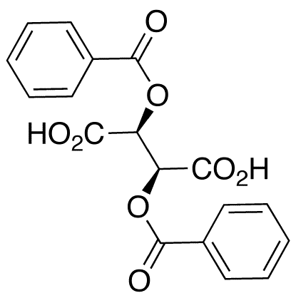 Di-O-benzoyl-D-tartaric Acid - Chemical structure and product image