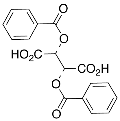 Di-O-benzoyl L-Tartaric Acid - Chemical structure and product image