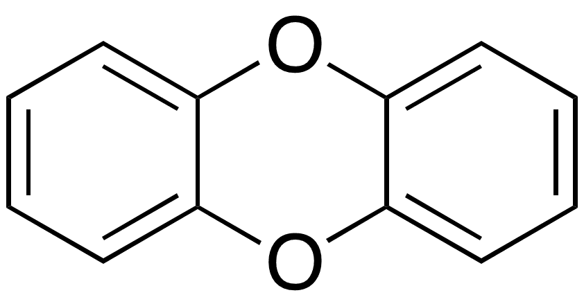 Dibenzo-â€‹p-â€‹dioxin - Chemical structure and product image