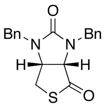 cis-1,3-Dibenzylhexahydro-1H-thieno[3,4-d]imidazole-2,4-dione - Chemical structure and product image