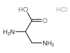 Dl-2,3-diaminopropionic acid, hydrochloride - Chemical structure and product image