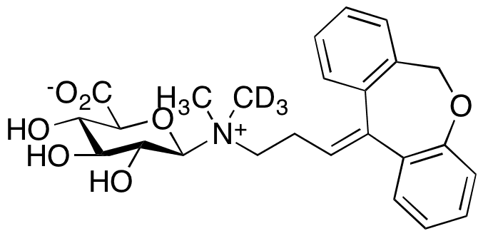 Doxepin-N-beta-D-Glucuronide-d3 - Chemical structure and product image
