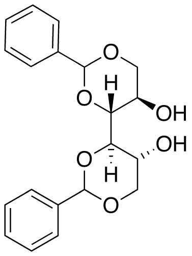 1,3:4,6-Di-O-benzylidene-D-mannitol - Chemical structure and product image