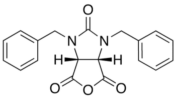 1,3-Dibenzyldihydro-1H-furo[3,4-d]-imidazole-2,4-(3H, 3aH)dione - Chemical structure and product image