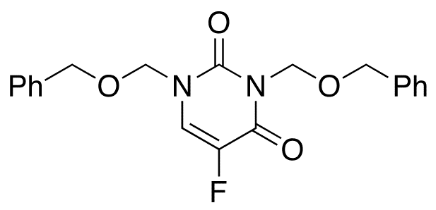 1,3-Di(benzyloxymethyl)-5-fluorouracil - Chemical structure and product image