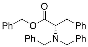 L-N,N-Dibenzylphenylalanine Benzyl Ester - Chemical structure and product image