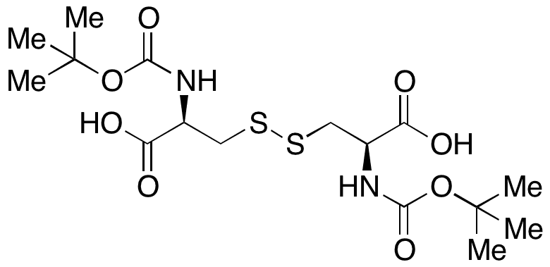N,N-Di-BOC-L-cystine - Chemical structure and product image