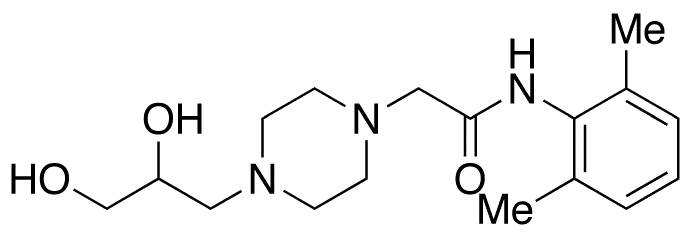 O-Desaryl Ranolazine - Chemical structure and product image
