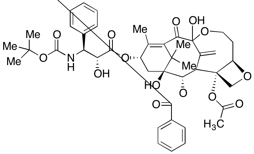 7,8-Seco-8,8-Dehydro-7-dehodroxy-9-deoxo-7,9-epoxy-9-hydroxy Docetaxel - Chemical structure and product image