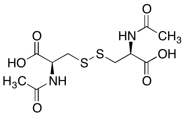 N,N-Diacetyl-D-cystine - Chemical structure and product image