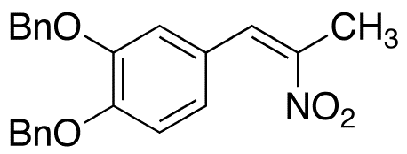 1-(3,4-Dibenzyloxyphenyl)-2-nitropropene - Chemical structure and product image