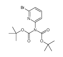 6-(Di-Boc-amino)-2-bromopyridine - Chemical structure and product image