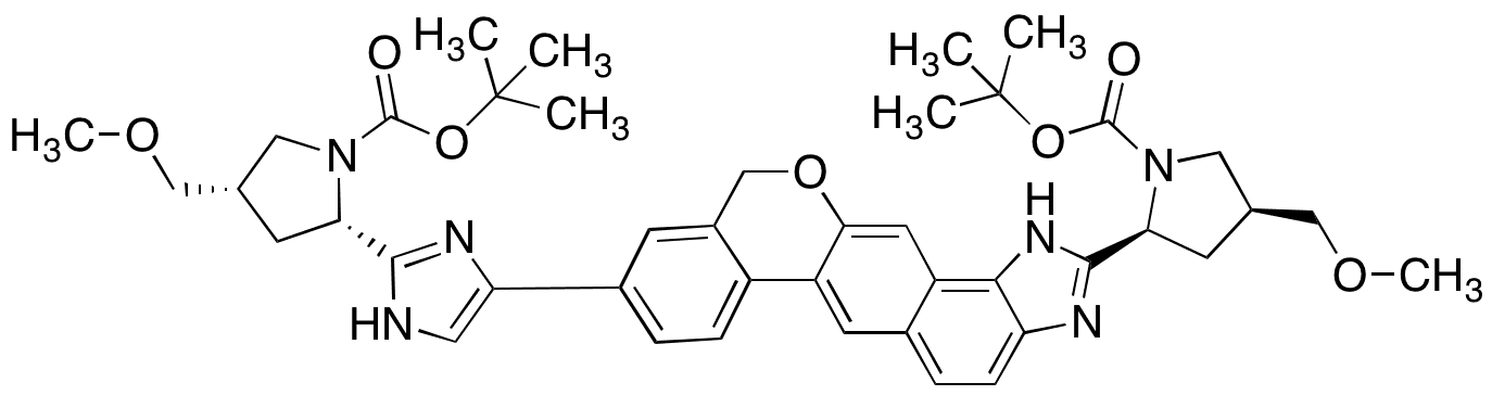 Di Boc Velpatasvir - Chemical structure and product image
