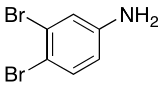 3,4-Dibromoaniline - Chemical structure and product image