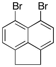 5,6-Dibromoacenaphthene - Chemical structure and product image