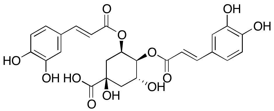 4,5-Dicaffeoylquinic Acid - Chemical structure and product image