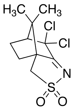 (1S)-(-)-(7,7-Dichloro-10-camphorsulfonyl)imine  - Chemical structure and product image