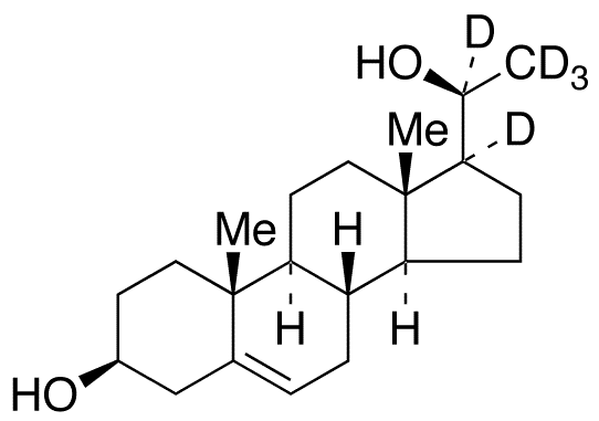 Triclosan (3,5,6-d3) O-Sulfate Sodium Salt - Chemical structure and product image