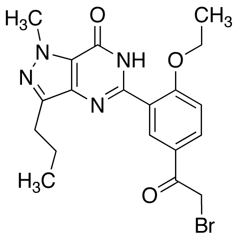 Trimetazidine N-Carboxylic Acid Ethyl Ester - Chemical structure and product image