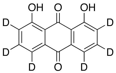 1,4-Difluoro-5,8-dihydroxyanthraquinone - Chemical structure and product image