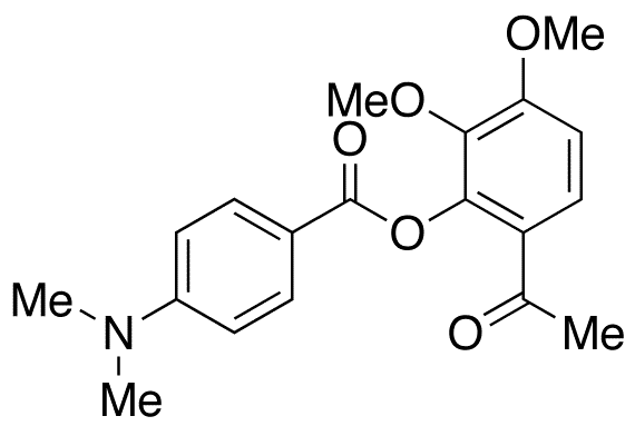 (S)-5,7-Dihydroxy-6-methoxy-2-phenylchroman-4-one - Chemical structure and product image