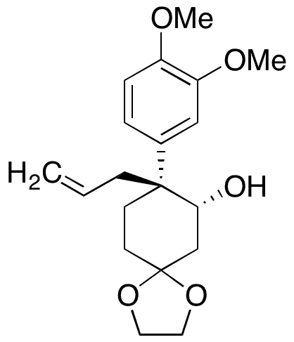 (5Z)-7-[(1R,2R,3R,5S)-3,5-Dihydroxy-2-[2-[2-(2-phenylethyl)-1,3-dioxolan-2-yl]ethyl]cyclopentyl]-5-heptenoic Acid 1-Methylethyl Ester - Chemical structure and product image