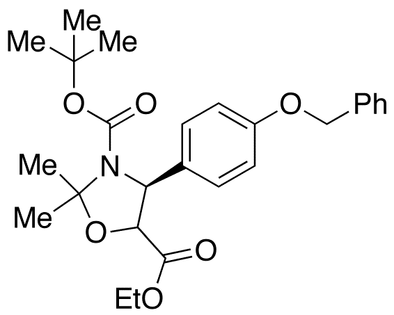 (2R,â€‹3S,â€‹4S,â€‹5S) -5-Hydroxy-2,3,4-tris(phenylmethoxy)-5-[(phenylmethoxy)methyl]-cyclohexyl-(R)-amino-3-phenoxypropanal - Chemical structure and product image