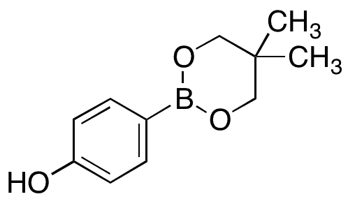 4-(5,5-Dimethyl-1,3,2-dioxaborinan-2-yl)phenol - Chemical structure and product image