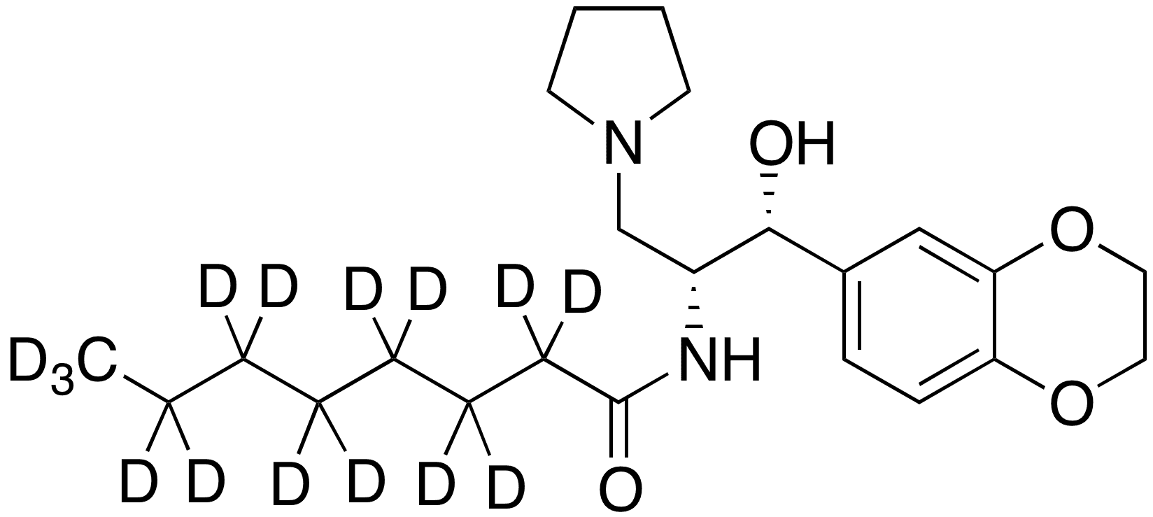 3-Hydroxy-4-(1-naphthyloxy)-butanenitrile - Chemical structure and product image