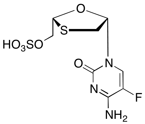 	Emtricitabine 5-O-Sulfate - Chemical structure and product image