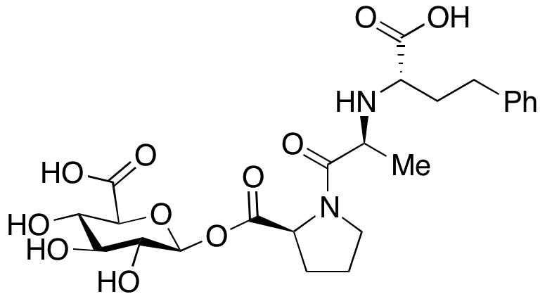 Enalaprilat Acyl Glucuronide - Chemical structure and product image