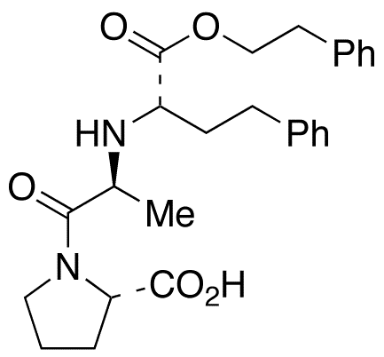 Enalaprilat Phenylethyl Ester - Chemical structure and product image