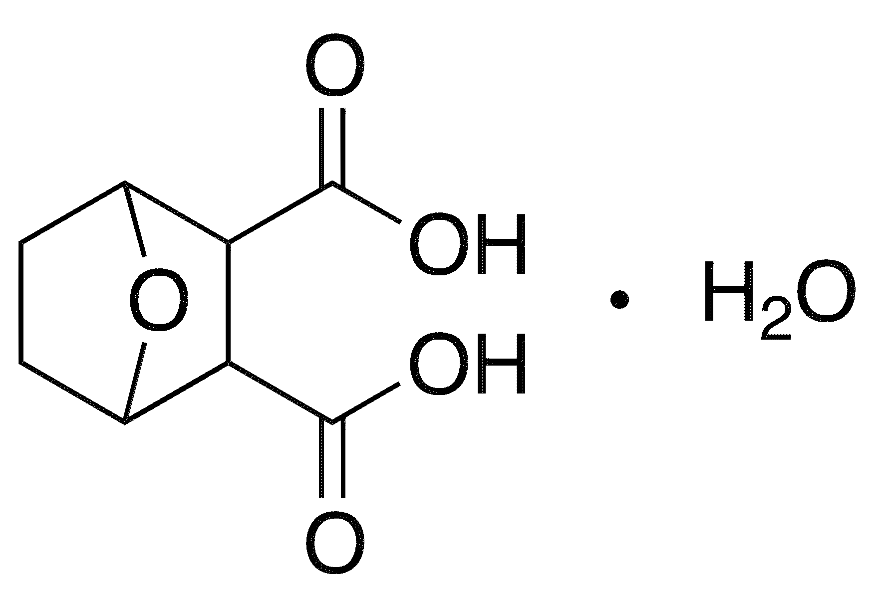 Endothal monohydrate - Chemical structure and product image